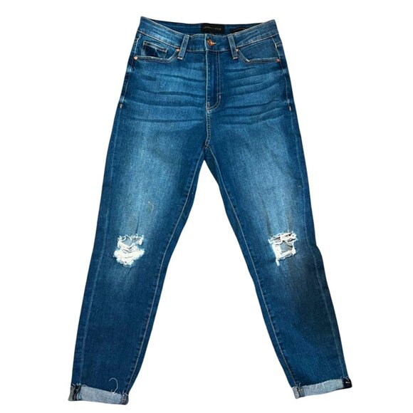 Kendall & Kylie Denim - Kendall & Kylie The Kontour High Rise Jeans in Far and Away Wash Size 7/28